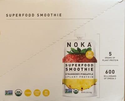 Superfood smoothie strawberry/pineapple