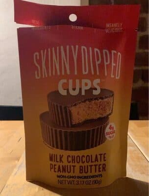 Skinny Dipped Milk Chocolate Peanut Butter Cups