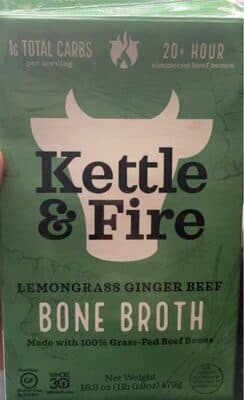 Lemongrass Ginger Pho Bone Broth