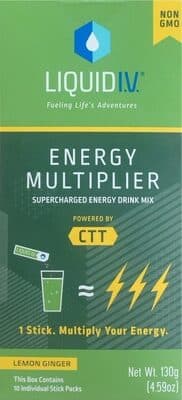Lemon Ginger Energy Multiplier Supercharged Energy Drink Mix