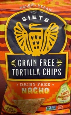 Nacho Grain Free Tortilla Chips