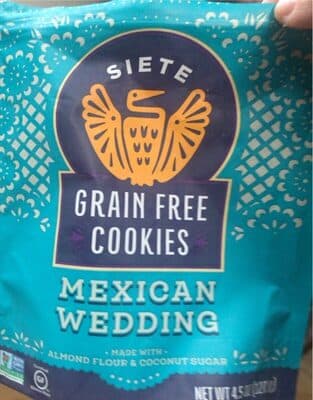 Siete Grain Free Mexican Wedding Cookies