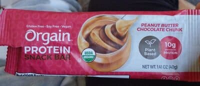 Peanut Butter Chocolate Chunk Protein Snack Bar