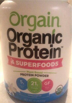 Vanilla Bean Flavor Plant Based Protein & Superfoods Powder