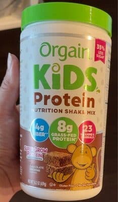 Kid’s protein nutrition shake