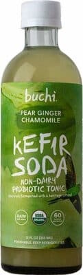 Pear Ginger Chamomile Kefir Soda