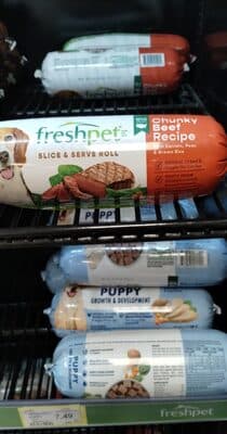 Freshpet Select Slice & Serve Roll Chunky Beef Recipe Dog Food