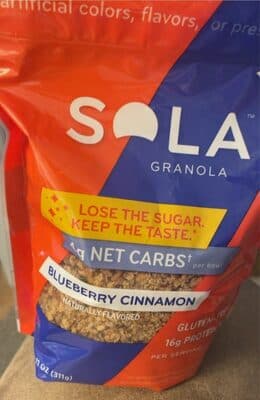 Blueberry Cinnamon Granola