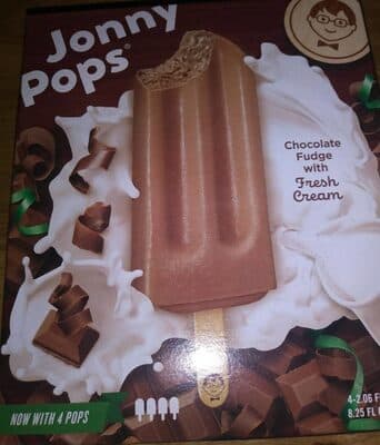 Chocolate Fudge With Fresh Cream Pops