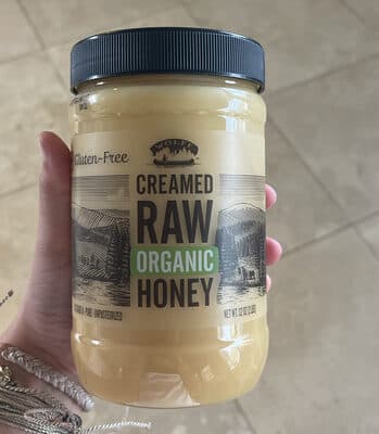Creamed Raw Organic Honey