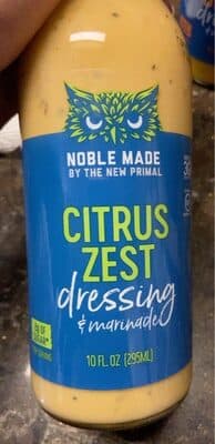 Citrus Zest Dressing & Marinade