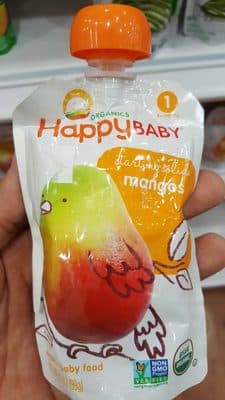 Organic Baby Food, Mangos