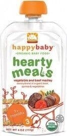 Happy baby organic baby food