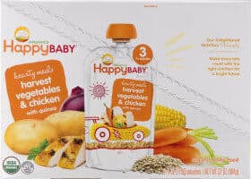 Organic stage baby food