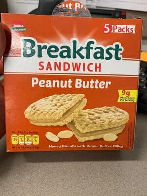 Breakfast sandwich