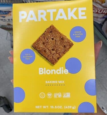 Partake blondie baking mix