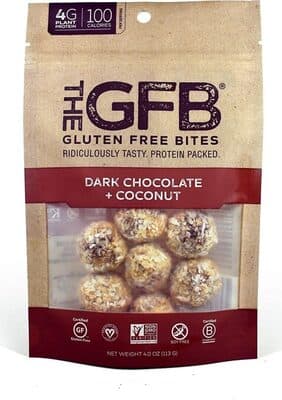 Dark Chocolate + Coconut Gluten Free Bites
