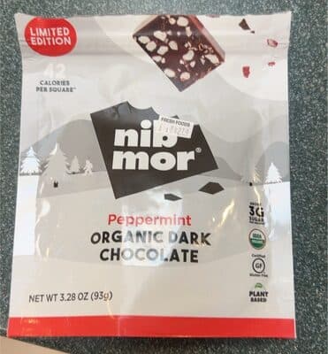 Organic Dark Chocolate Peppermint