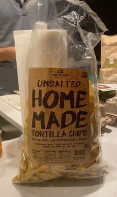 Unsalted Home Made Tortilla Chips