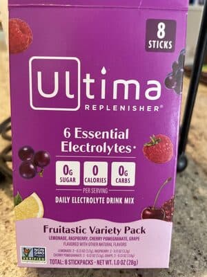 Essential Electrolytes Fruitastic Variety Pack Daily Electrolyte Drink Mix Non-GMO