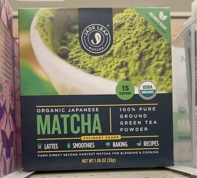 Organic Japanese Matcha 100% Pure Ground Green Tea Powder