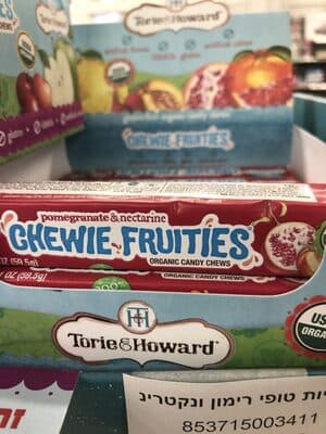 Pomegranate & Nectarine Organic Candy Chews