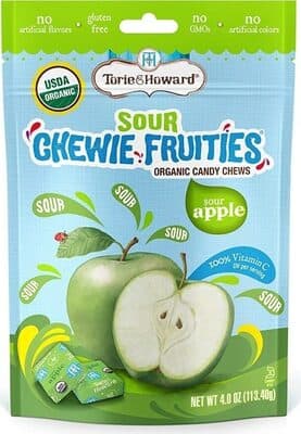 Sour Apple Organic Candy Chews