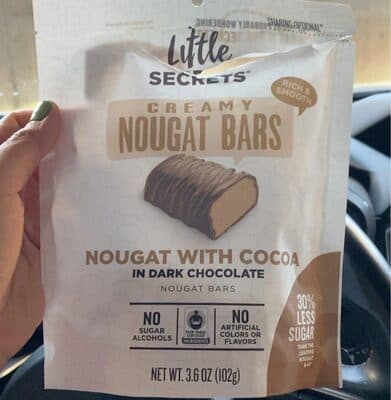 Creamy Nougat Bars