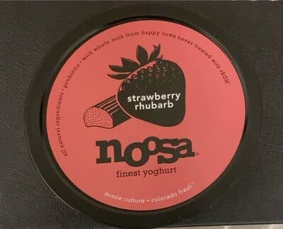 Strawberry Rhubarb Finest Yoghurt