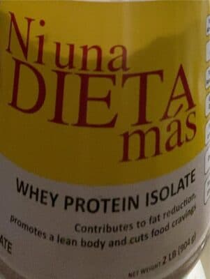 Mi una dieta mas