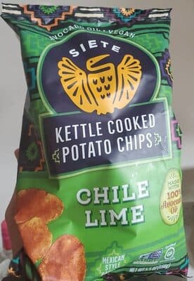 Siete Chile lime potato chips