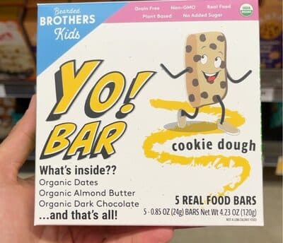 Yo! Bar cookie dough