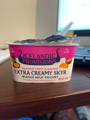 Passion Fruit & Mango Yogurt