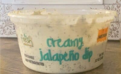 Medium Creamy Jalapeno Dip