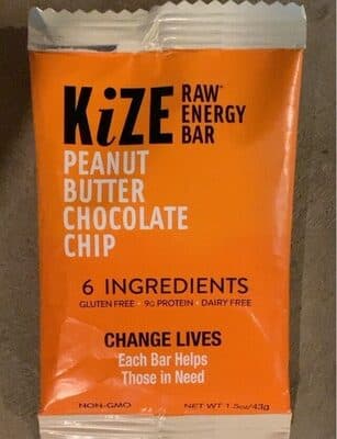 Peanut Butter Chocolate Chip Life Changing Bar
