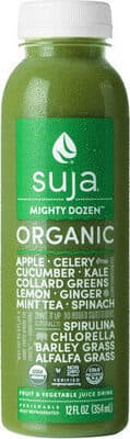 Mighty Dozen Apple, Celery, Cucumber, Kale, Collard Greens Organic Cold-Pressed Vegetable & Fruit Juice Drink