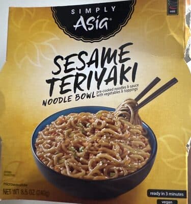 Sesame Teriyaki Noodle Bowl