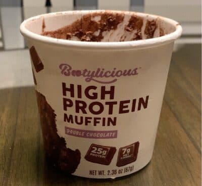 High Protein Muffin Double Chocolate