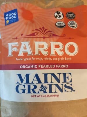Organic Pearled Farro