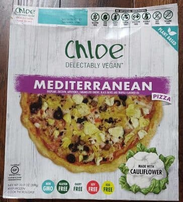 Mediterranean pizza