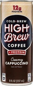 Creamy Cappuccino Cold-Brew + Protein Coffee