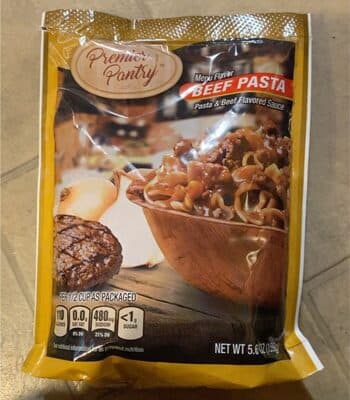 Beef pasta
