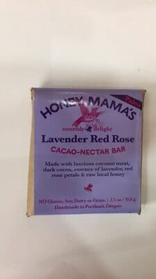 Honey Mama's, Lavender Rose Cocoa Truffle Bars