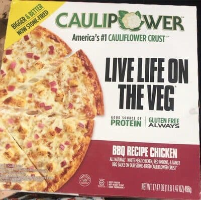 Bbq Recipe Chicken All Natural White Meat Chicken, Red Onions, & Tangy Bbq Sauce On Our Stone-Fired Cauliflower Crust Pizza