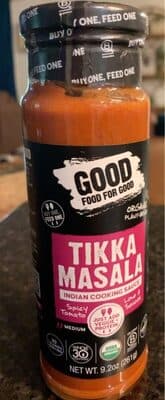 Tikka Masala Indian Cooking Sauce