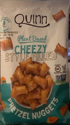 Quinn Plant Based Cheezy Style Filled Pretzel Nuggets