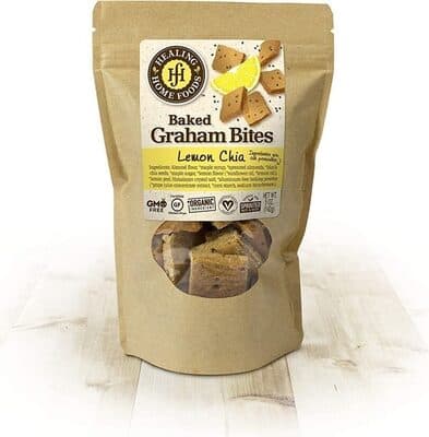 Lemon Chia Graham Bites