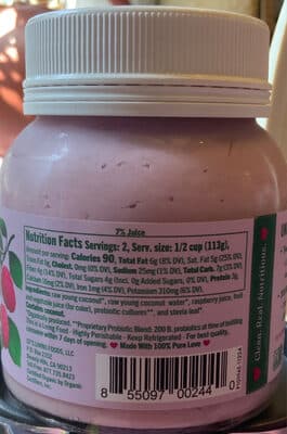 Raspberry Cocoyo Living Coconut Yogurt