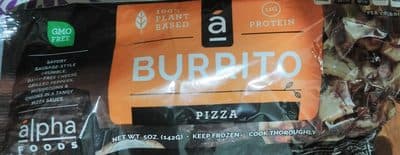 BURRITO, PIZZA