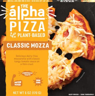 Classic Mozza Delicious Dairy-Free Mozzarella With Classic Tangy Tomato Sauce On A Thin Crust Pizza